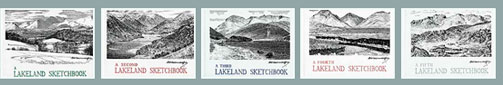 The Lakeland Sketchbook Project by The Wainwright Society